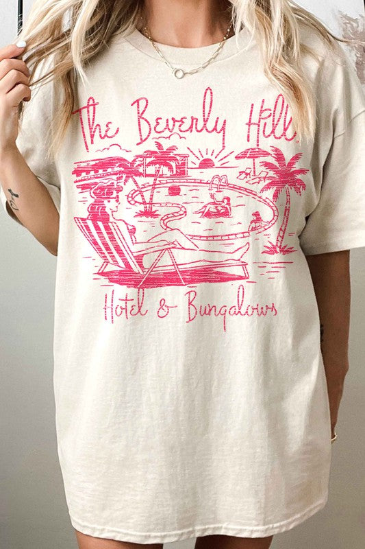 BEVERLY HILLS OVERSIZED TEE