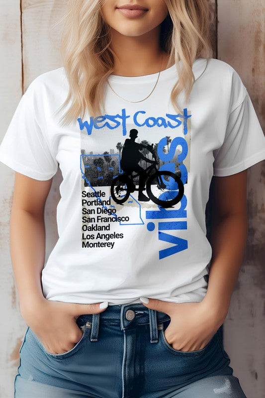 West Coast Vibes Graphic Tee