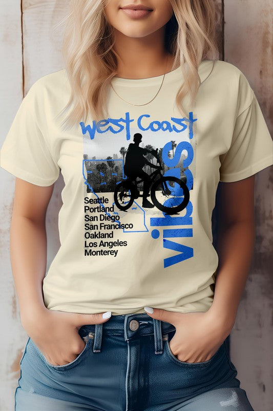 West Coast Vibes Graphic Tee