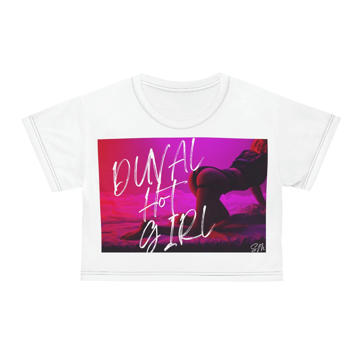 Duval Hot Girl Crop Tee