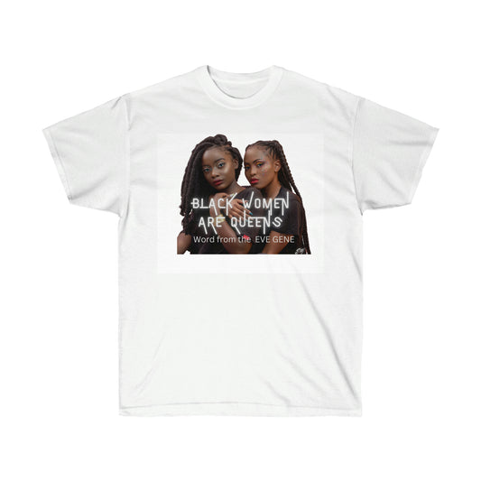 Black Queens Cotton Tee