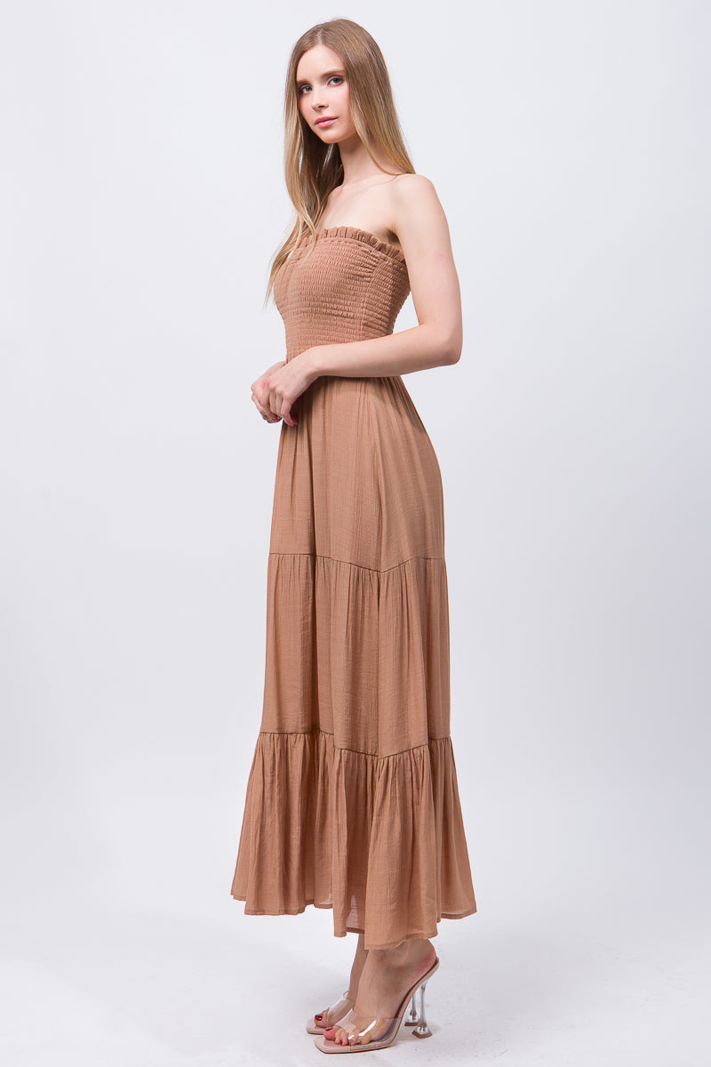 Strapless Maxi Dress